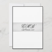 90e verjaardag Elegant Single Photo Birthday Kaart (Achterkant)