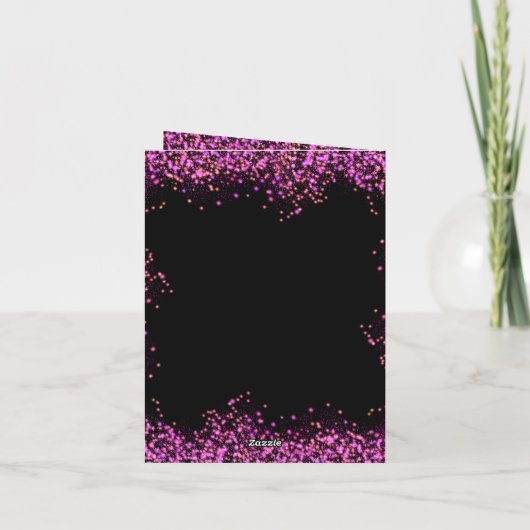 90e verjaardag feestdagen kaart (Achterkant)