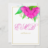 90e verjaardag Foto roze Gold Modern Elegant Kaart (Voorkant)