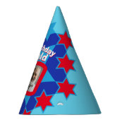 90e verjaardag gepersonaliseerde pet van de fotost feesthoedjes (Rechts)