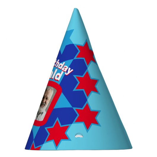 90e verjaardag gepersonaliseerde pet van de fotost feesthoedjes (Rechts)