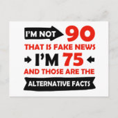 90e verjaardag geschenken briefkaart (Voorkant)