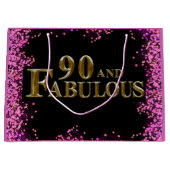 90e verjaardag groot cadeauzakje (Voorkant)