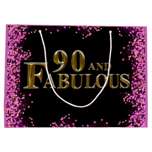 90e verjaardag groot cadeauzakje (Achterkant)