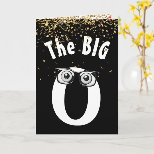 90e verjaardag Humor op zwarte kaart (Gele Bloem)