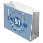  90e verjaardag large cadeautasje (Achterkant Gekanteld)
