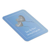 90e verjaardag met behoud van datum magneet (Rechterzijde)