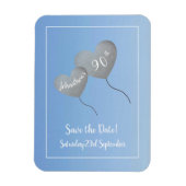 90e verjaardag met behoud van datum magneet (Verticaal)