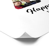 90e Verjaardag Nummer 90 Fotocollage Jubileum Poster (Hoek)