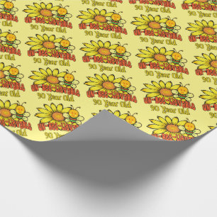 90e verjaardag - Ongelooflijk op 90 jaar oud Cadeaupapier