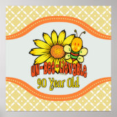 90e verjaardag - Ongelooflijk op 90 jaar oud Poster (Voorkant)