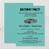 90e Verjaardag Oude Banger Car Enthusiast  Kaart (Voorkant / Achterkant)