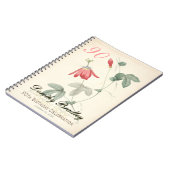 90e verjaardag Passiflora - aangepast gastboek Notitieboek (Linkerzijde)