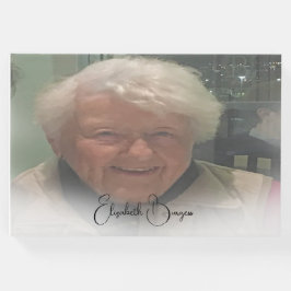 90e verjaardag Persoonlijke foto Momento Verjaarda Gastenboek