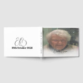 90e verjaardag Persoonlijke foto Momento Verjaarda Gastenboek (Volledig)