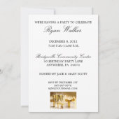 90e verjaardag Persoonlijke uitnodiging (Achterkant)