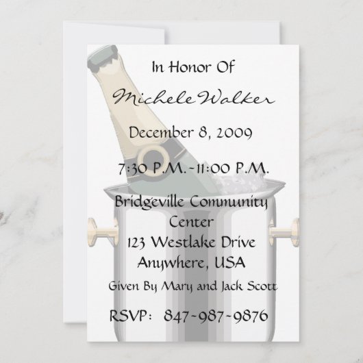 90e verjaardag Persoonlijke uitnodiging (Achterkant)