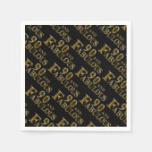 90e verjaardag servet (Voorkant)