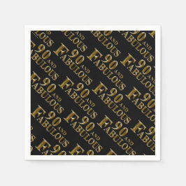 90e verjaardag servet