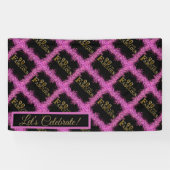 90e verjaardag spandoek (Horizontaal)