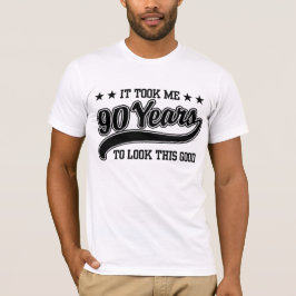 90e verjaardag t-shirt