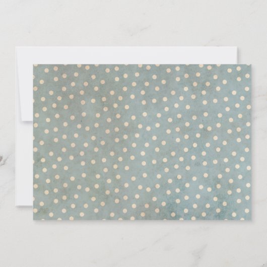 90e verjaardag Uitnodiging Roustic Floral Birds Bl (Achterkant)