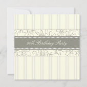 90e verjaardag van de Floral Kaart (Voorkant)