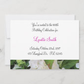 90e verjaardag van de geboorte kaart (Achterkant)