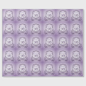 90e verjaardag van de geboorte Persoonlijk Cadeaupapier (Vlak)