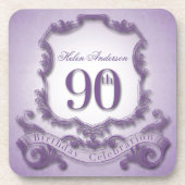 90e verjaardag van de geboorte Persoonlijk Onderzetter (Voorkant)