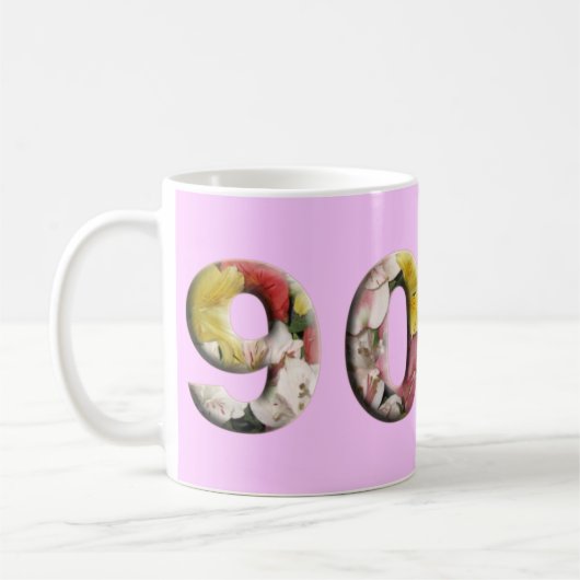 90e verjaardag van de Mok van de Mijlpaal van het  (Links)