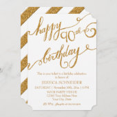 90e verjaardag van de negentigste verjaardag van d kaart (Voorkant / Achterkant)