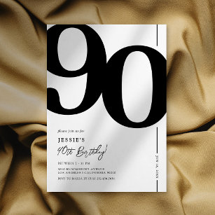 90e verjaardag van de uitnodiging van de legant