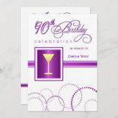 90e verjaardag van de Uitnodigingen van de Partij  (Voorkant / Achterkant)