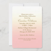 90e verjaardag van de viering van de Dag van de Do Kaart (Achterkant)