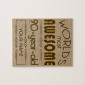 90e verjaardag van de viering van de wereld Best F Legpuzzel (Horizontaal)