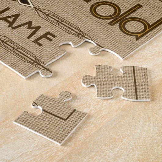 90e verjaardag van de viering van de wereld Best F Legpuzzel (Zijkant)