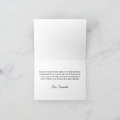 90e verjaardag van Glitter Gold Foil Bedankkaart (Binnen)