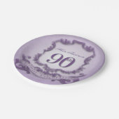 90e verjaardag van het  Lijst van de viering van d Papieren Bordje (Gekanteld)