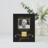 90e verjaardag van uitnodigingen van de Partij voo (Staand voorkant)