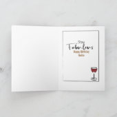 90e Verjaardag Vrouw Glitter Sparkle Glam Fun Kaart (Binnen)