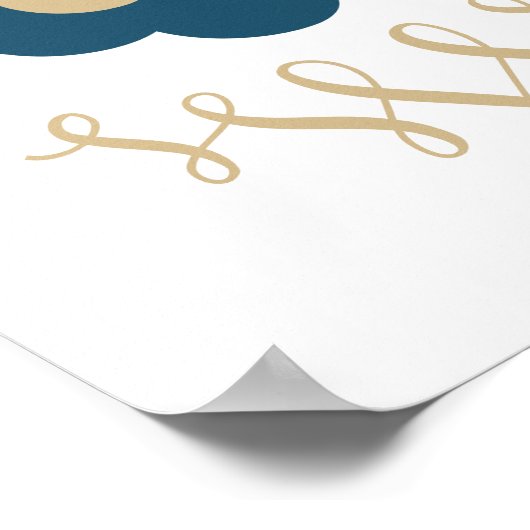 90e verjaardag Ziet er goed uit Poster (Hoek)