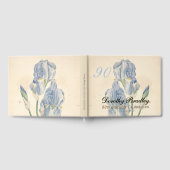 90e verjaardagsfeest Irissen Custom Guest Book Gastenboek (Volledig)