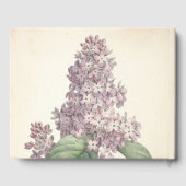 90e Verjaardagsfeest Lila Aangepast gastenboek (Achterkant)