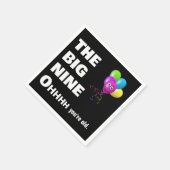 90e verjaardagsfeestje krijgt oude Humor Servet (Hoek)