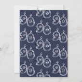 90e Verjaardagsfeestje Mannen Hallo Negentig Marin Kaart (Achterkant)