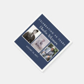 90e verjaardagsfoto verzamelt servetten (Hoek)