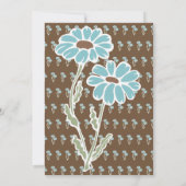 90e verjaardagsuitnodiging Vintage Retro Art Deco  Kaart (Achterkant)