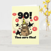 90e vliegdag kaart (Gele Bloem)