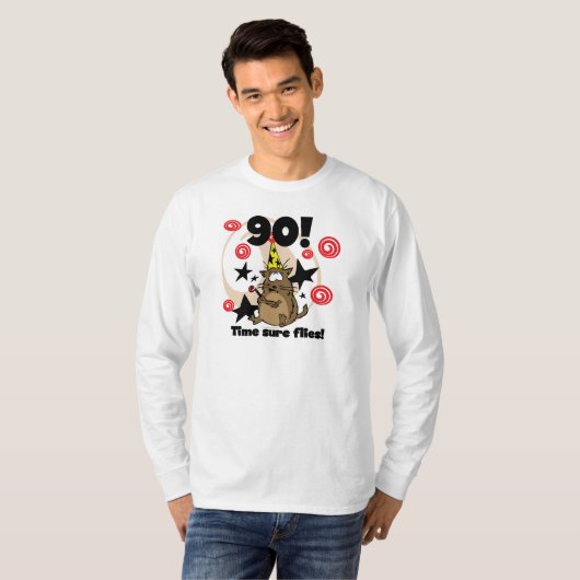 90e vliegdag t-shirt (Voorkant volledig)